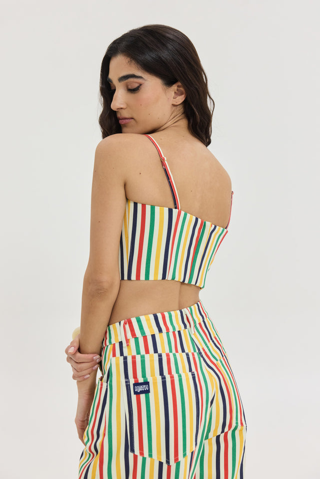 CHARIS TOP STRIPES