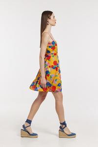 BLOOM DRESS SUNSET ORANGE