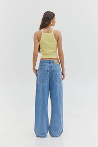 BOSTON DENIM PANTS GREY BLUE WASH