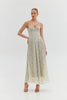 CRYSTAL DRESS TAUPE