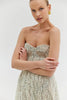 CRYSTAL DRESS TAUPE