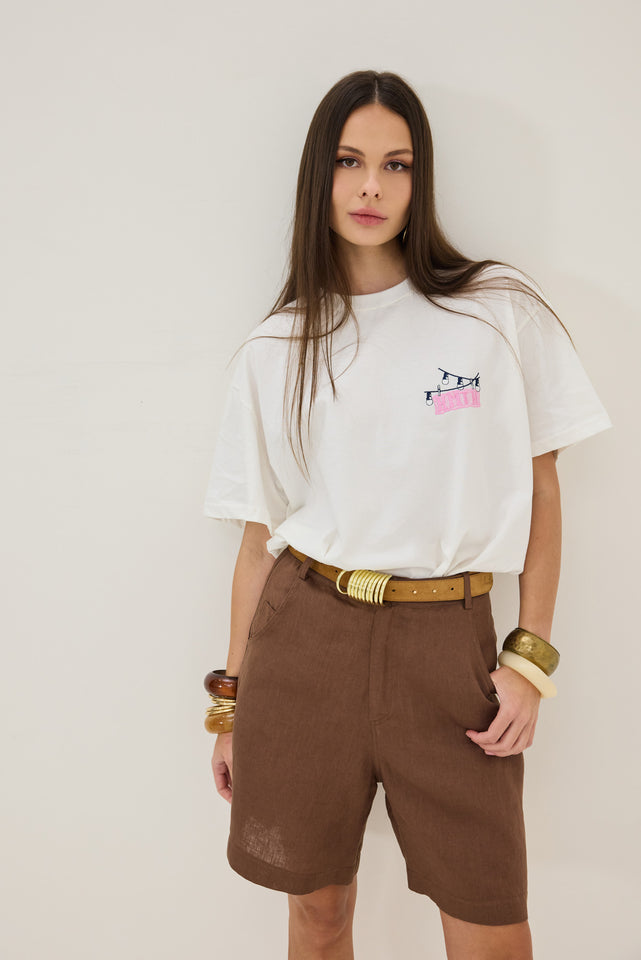 TOMMY SHORTS BROWN