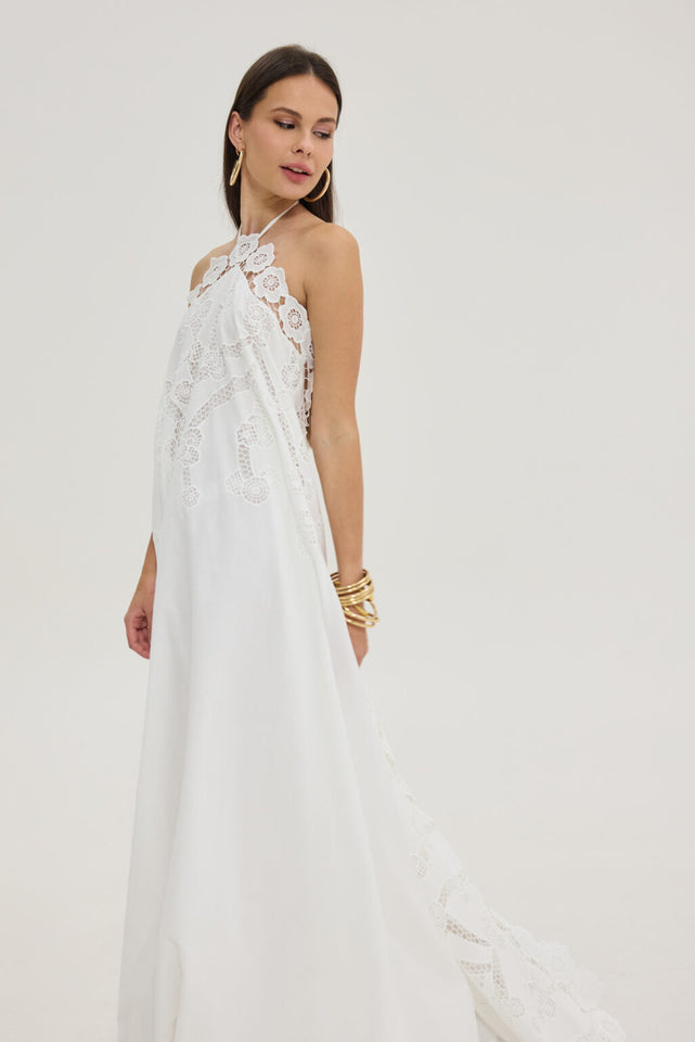 BLOOM DRESS WHITE