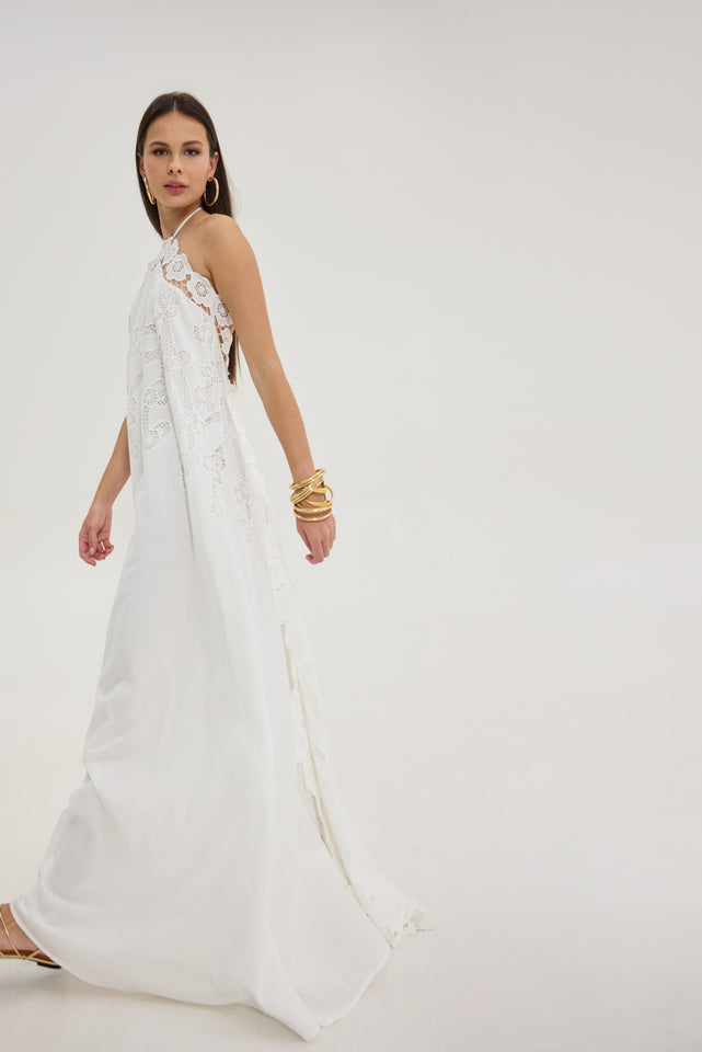 BLOOM DRESS WHITE