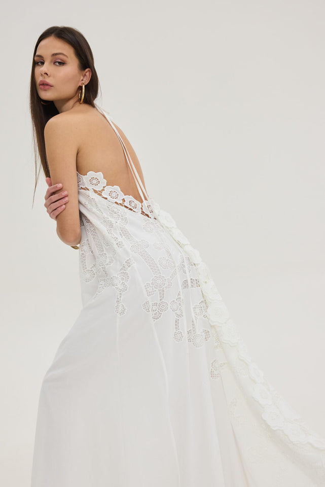 BLOOM DRESS WHITE