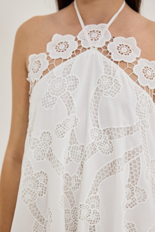 BLOOM DRESS WHITE
