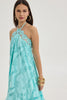 BLOOM DRESS AQUA
