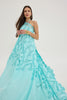 BLOOM DRESS AQUA