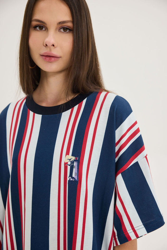 BRONX DRESS NAUTICA STRIPES