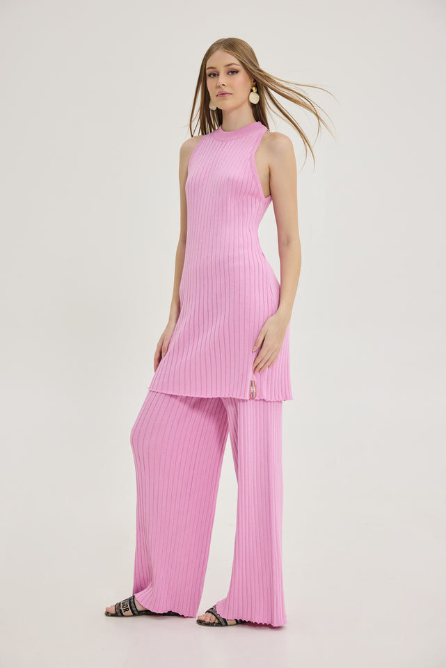 IOS PANTS DARK PINK