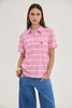 DOLLY T-SHIRT PINK STRIPES