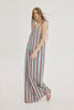 MICAELA JUMPSUIT LIGHT BLUE STRIPES