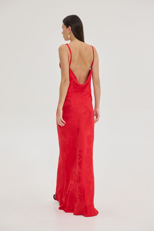 AUSTIN DRESS RED