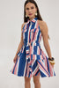 SAAVI DRESS NAUTICA STRIPES
