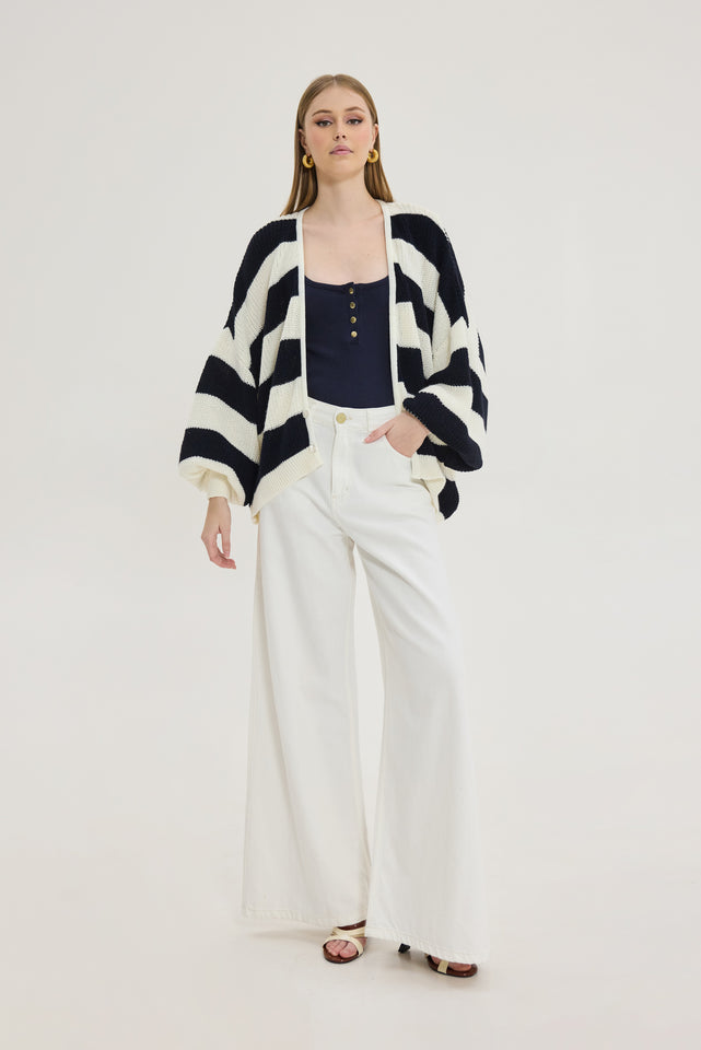 SALEM DENIM PANTS WHITE