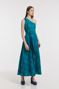 CALLIROE DRESS GREEN