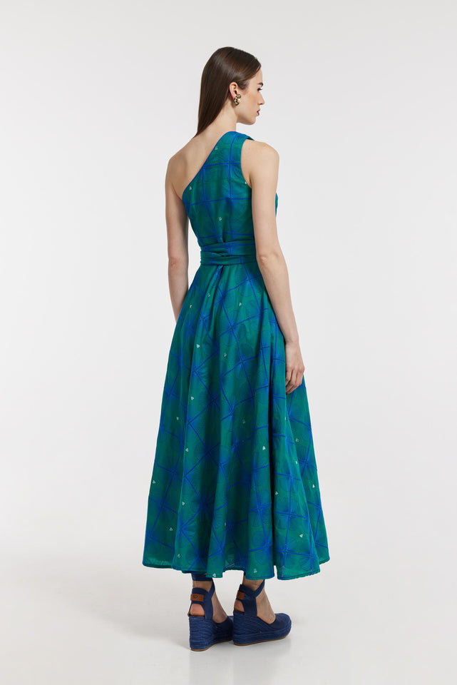 CALLIROE DRESS GREEN