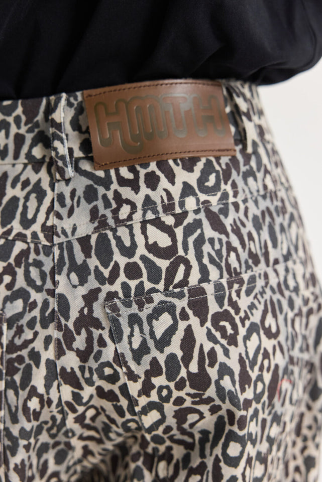 SALEM PANTS LEOPARD