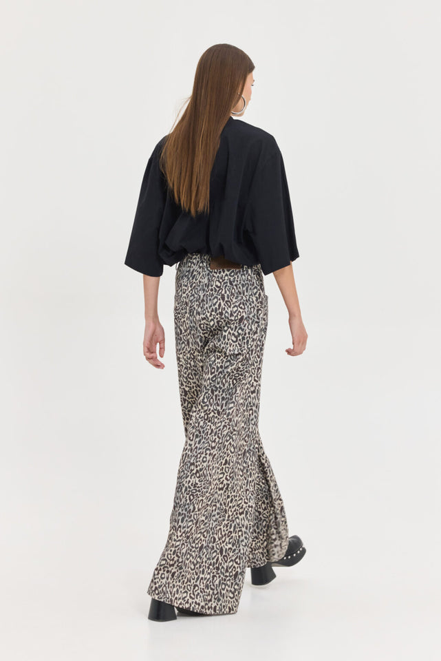 SALEM PANTS LEOPARD