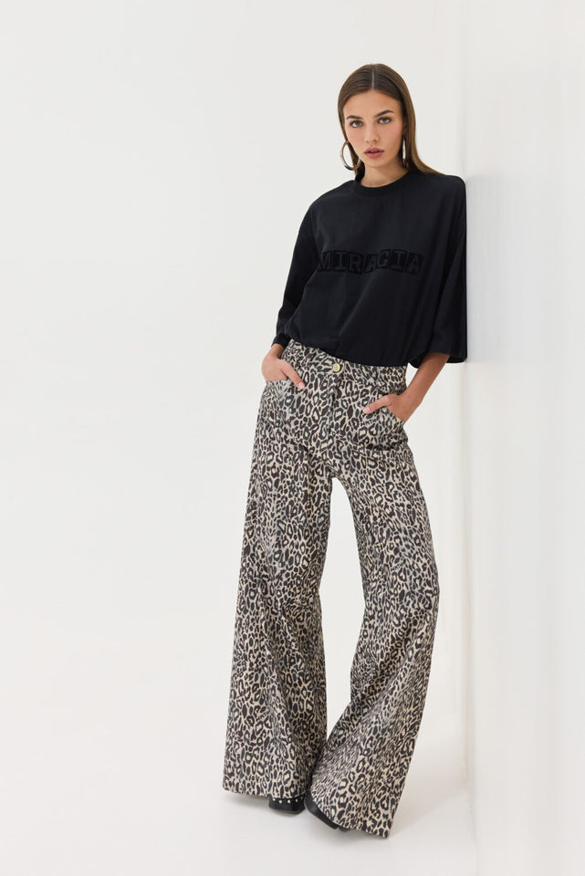 SALEM PANTS LEOPARD