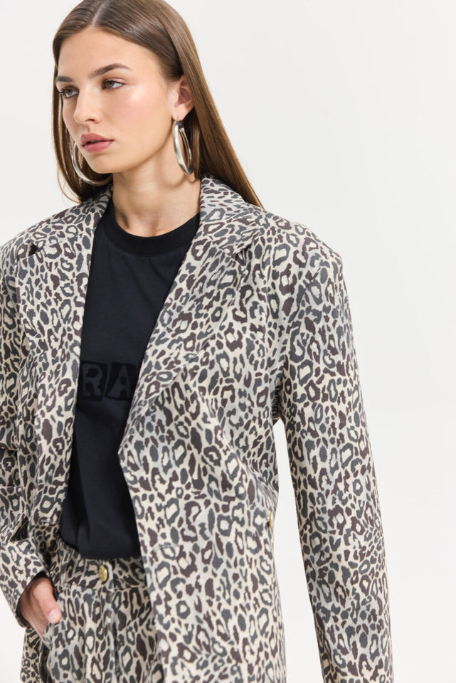 VECTOR BLAZER LEOPARD