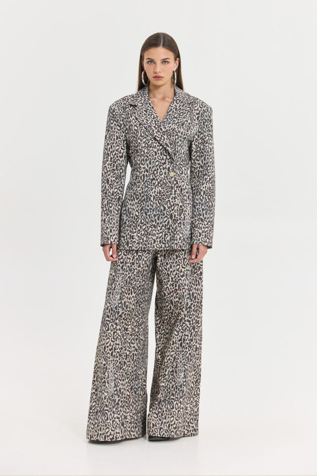 VECTOR BLAZER LEOPARD
