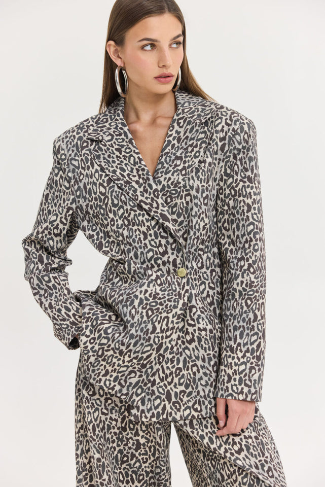 VECTOR BLAZER LEOPARD