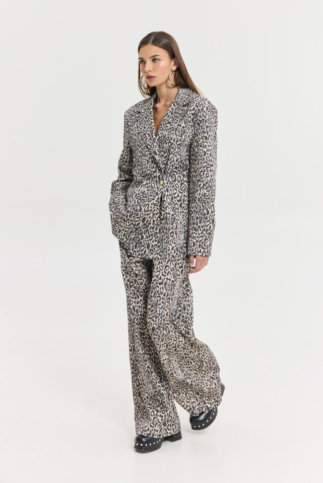 SALEM PANTS LEOPARD