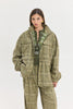ORION BLAZER OLIVE PLAID