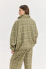 ORION BLAZER OLIVE PLAID