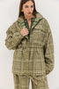 ORION BLAZER OLIVE PLAID