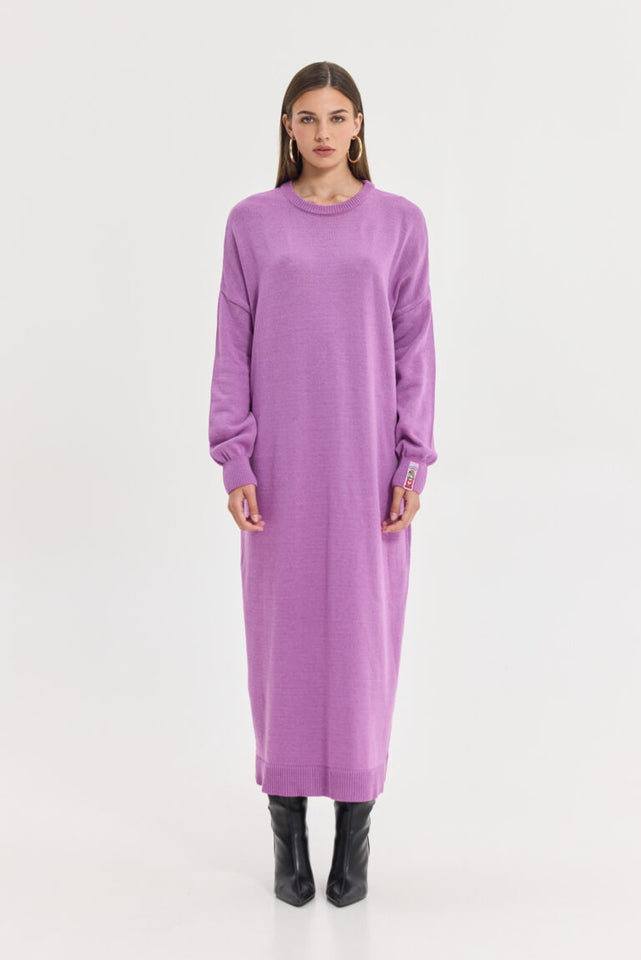 MILKWAY KNITTED DRESS PURPLE