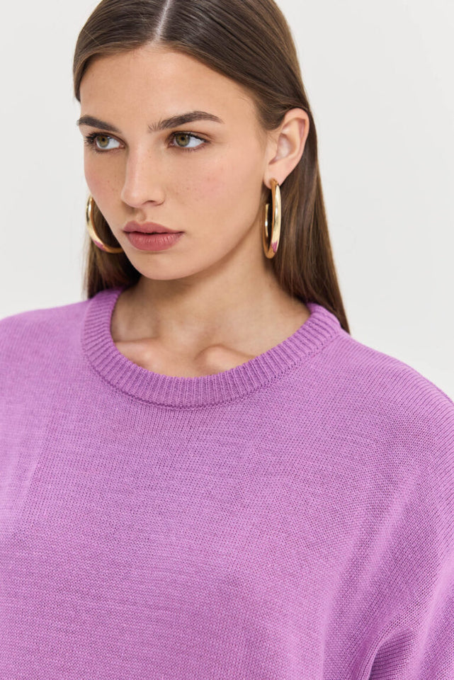 MILKWAY KNITTED DRESS PURPLE