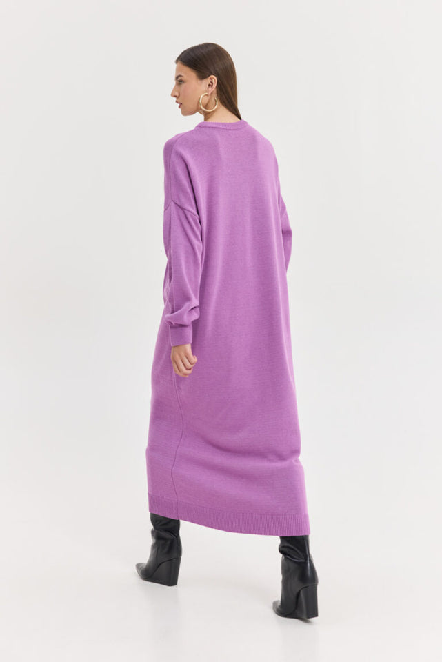 MILKWAY KNITTED DRESS PURPLE