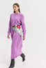 MILKWAY KNITTED DRESS PURPLE