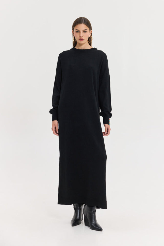 MILKWAY KNITTED DRESS BLACK