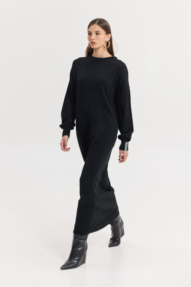 MILKWAY KNITTED DRESS BLACK