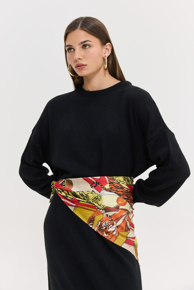 MILKWAY KNITTED DRESS BLACK