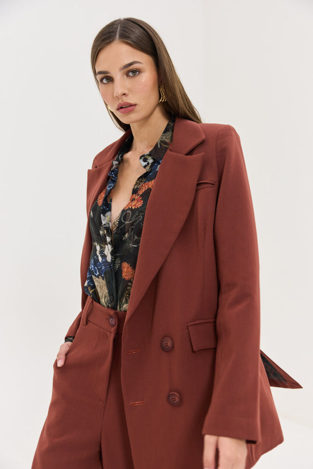 SCOTCH BLAZER RUST