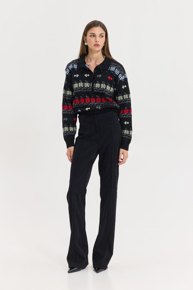 LUNA PANTS BLACK