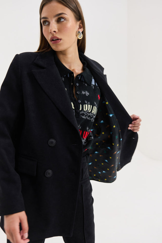 SCOTCH BLAZER BLACK