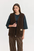 TITO VEST BROWN