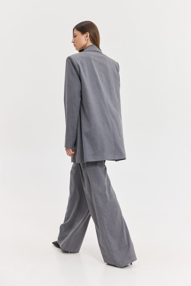 SENEGAL BLAZER PURPLE STRIPES