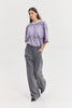 CHAMELEON PANTS PURPLE STRIPES