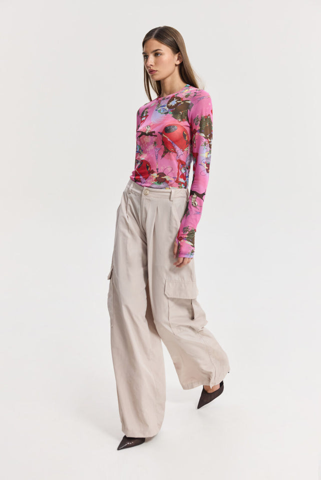 SORA TOP FUCHSIA