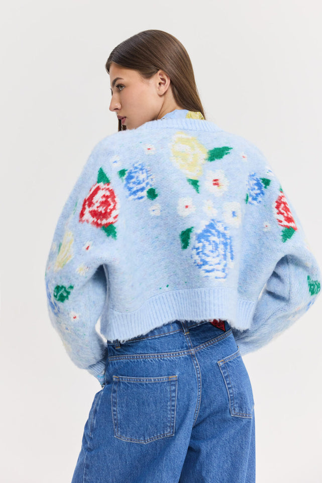 CAPRICORN CARDIGAN LIGHT BLUE