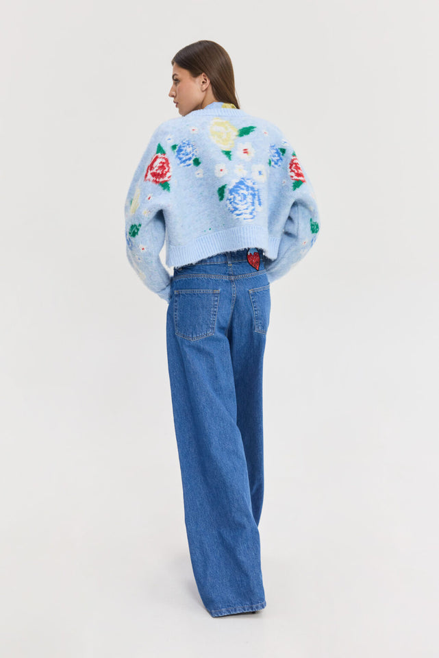 CAPRICORN CARDIGAN LIGHT BLUE