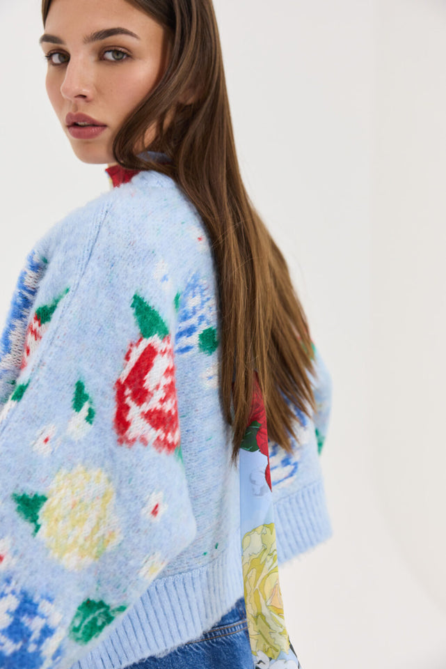 CAPRICORN CARDIGAN LIGHT BLUE
