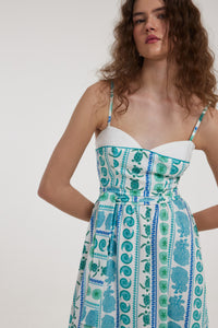 ELINA DRESS AQUA