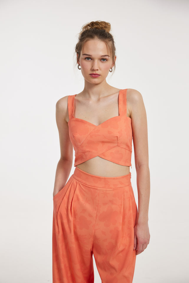 CHIARA TOP CORAL